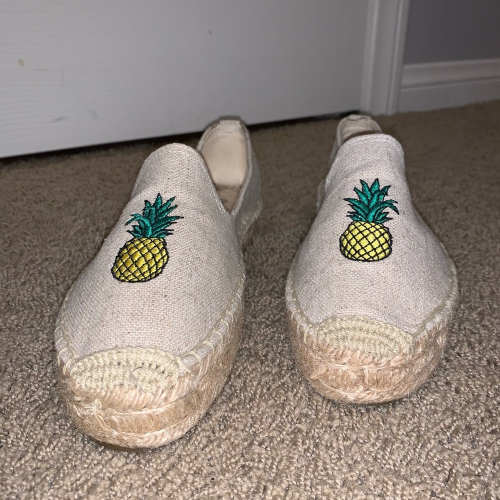 Soludos Pineapple Canvas Slipper Espadrilles - image 4